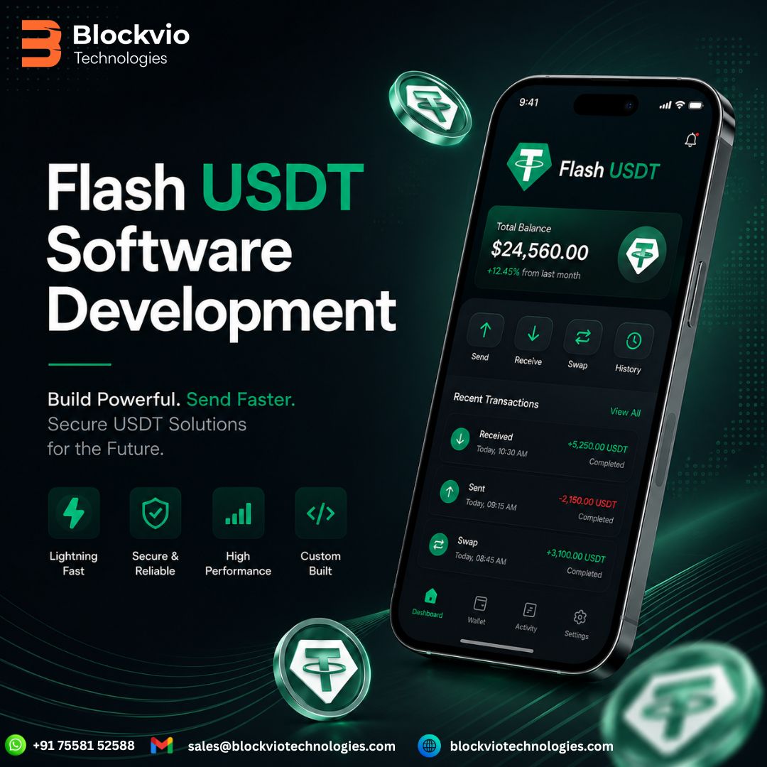 Expert Flash USDT Software Development Services for Startups